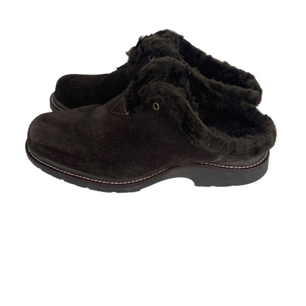 LL.Bean All Weather Suede Clogs 7.5 - Picture 2 of 7